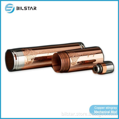 Three Tube E Cig Shenzhen Manufacturer Copper Stingray Mod Clone